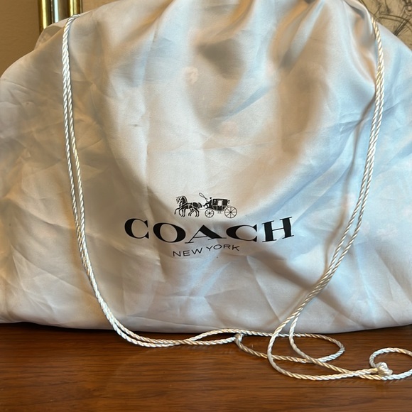 Coach Black Floral Crossbody Satchel - Picture 11 of 11